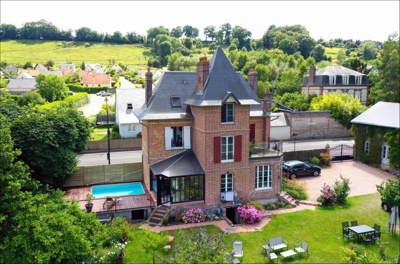 Bed and Breakfast Honfleur, Entre Terre & Estuaire La Rivière-Saint-Sauveur Exterior foto